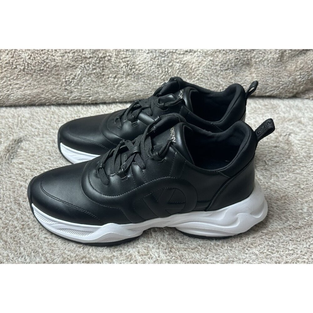 NEW DKNY Decorah Black Athletic Chunky Sole Shoes Womens Sneaker Size 10 - Picture 4 of 15